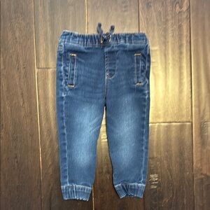 Toddler Boys Seven for all Mankind Blue Denim Jean Joggers!